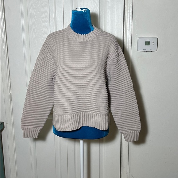 Varley Talbot Ribbed Side Zip Pullover Small - Picture 2 of 9